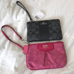 Set of 2- Coach Wristlets.
